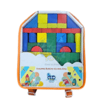 School Bag With Blocks